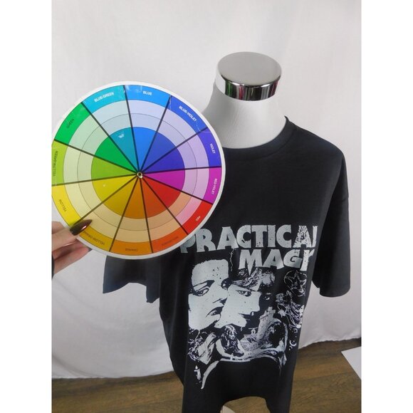 Practical Magic Black Witchcraft Graphic Tee Witchcore L - Picture 8 of 11